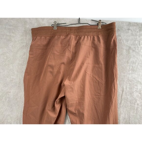 Jockey Womans Lounge Pants XL Terracotta Cotton Blend Drawstring - Picture 8 of 10